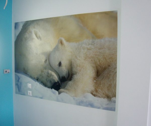 φωτοταπετσαρια τοιχου πολικες αρκουδες 1-605