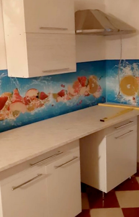 3D PVC panel κουζινας φρουτα 4683