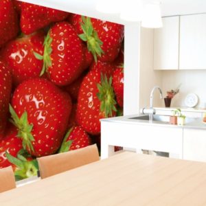 φωτοταπετσαρια τοιχου φραουλες MS0241
