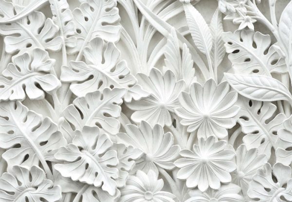 φωτοταπετσαρια τοιχου 3D λουλουδια 10052