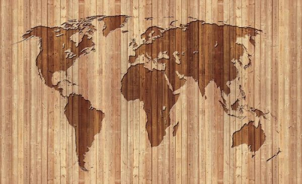 2156 φωτοταπετσαρια παγκοσμιος χαρτης ξυλο